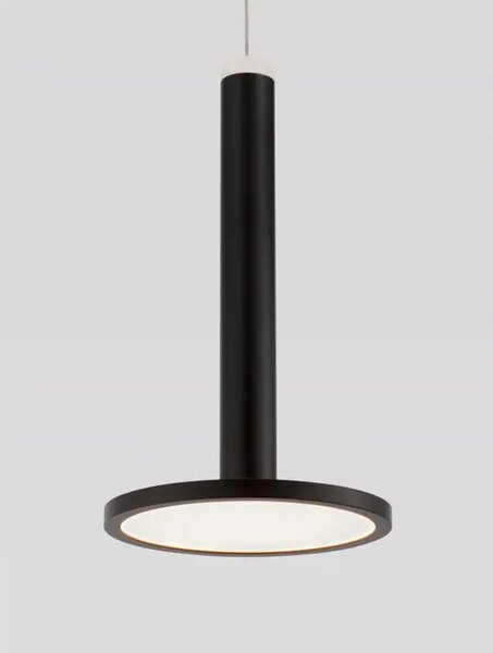 Viseča LED svetilka PALENCIA 10W/3000K/517lm/IP20/MAT ČRNA NL9695226