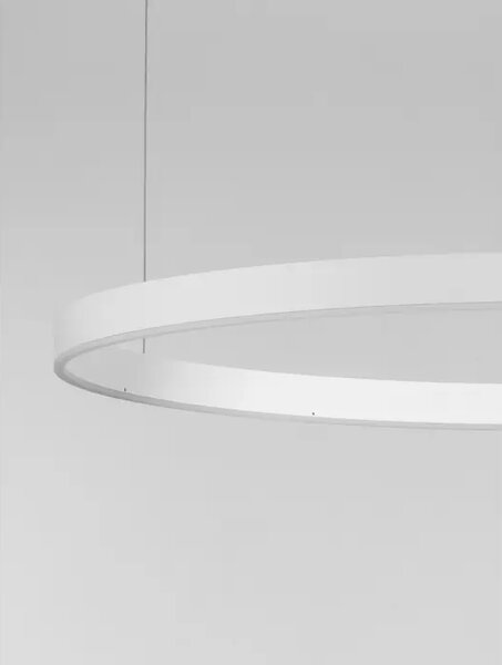 Viseča LED svetilka MOTIV 72W/3000K/5250lm/DIMM/IP20/BELA NL9530200