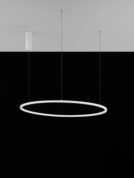 VISEČA LED SVETILKA TARQUIN 46W/3000K/1708lm/DIMM/IP20/BELA NL9345604