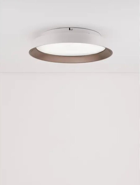 STROPNA SVETILKA VELA LED 30W/3000K/1665lm/DIMM/IP20/BELA IN RJAVA NL9081260