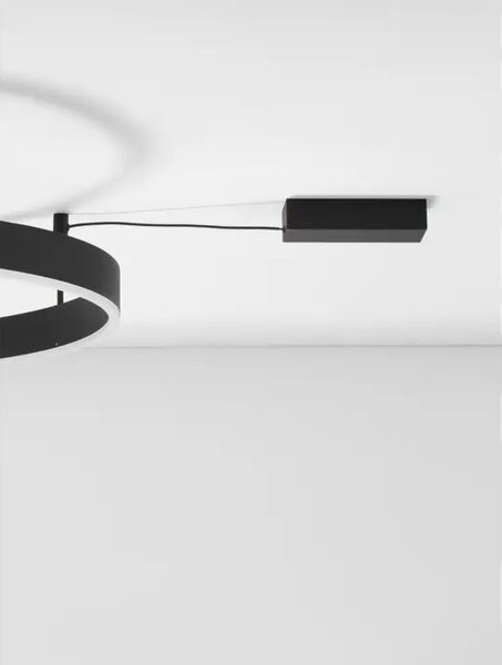 STROPNA SVETILKA Z LED MOTIVOM 50W/3000K/4166lm/DIMM/IP20/ČRNA NL9063604