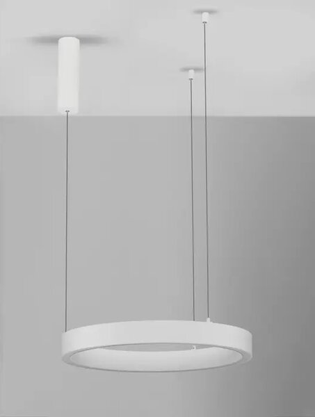 Viseča LED svetilka STING 40W/3000K/2153lm/DIMM/IP20/BELA NL9558600