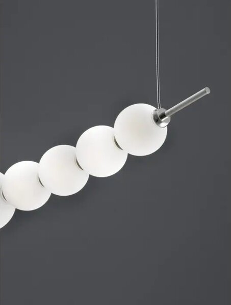 VISEČA LED SVETILKA PERLA 28W/3000K/2686lm/DIMM/IP20/KROM NL9186914