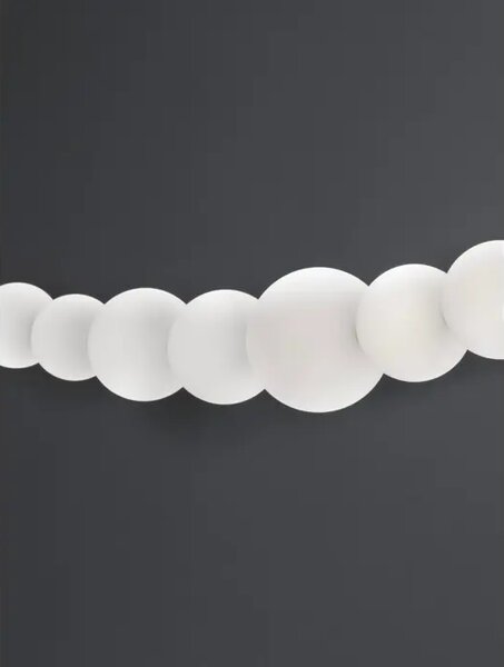 VISEČA LED SVETILKA PERLA 28W/3000K/2686lm/DIMM/IP20/KROM NL9186914