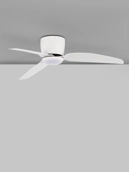 STROPNI VENTILATOR VOLGA LED 18W/3000K/650lm/IP20/BELA NL9952361
