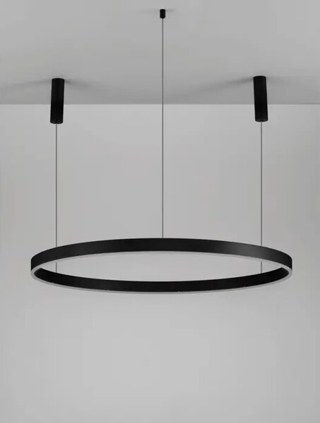 Viseča LED svetilka MOTIV 72W/3000K/5250lm/DIMM/IP20/ČRNA NL9530201