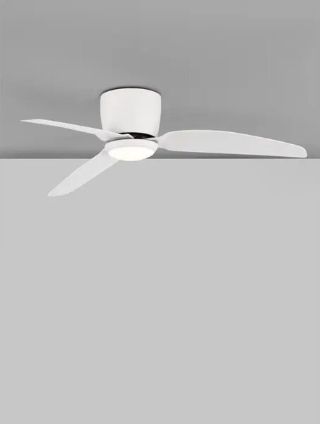 STROPNI VENTILATOR VOLGA LED 18W/3000K/650lm/IP20/BELA NL9952361