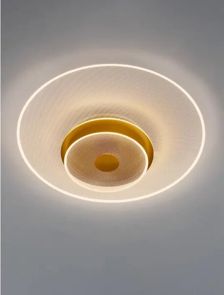 STROPNA SVETILKA COPO LED/3000K/35W/2189Lm/MEDINJENA ZLATA NL9030641