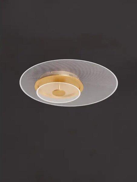 STROPNA SVETILKA COPO LED/3000K/35W/2189Lm/MEDINJENA ZLATA NL9030641