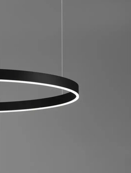 Viseča LED svetilka MOTIV 80W/3000K/6000lm/DIMM/IP20/ČRNA NL9530204