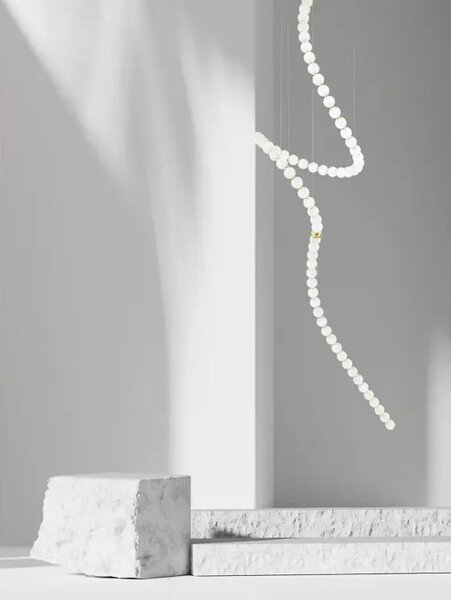 PERLA VISEČA LED SVETILKA 207W/3000K/13065lm/DIMM/IP20/ZLATA NL9695207