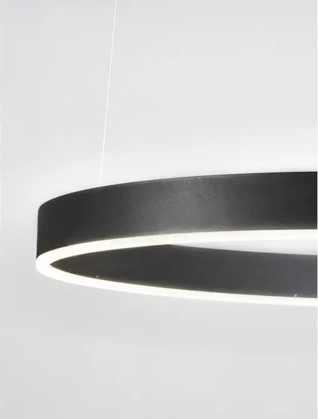 Viseča LED svetilka z motivom 50W/2700-6000K/3684lm/DIMM/IP20/ ČRNA NL9530213