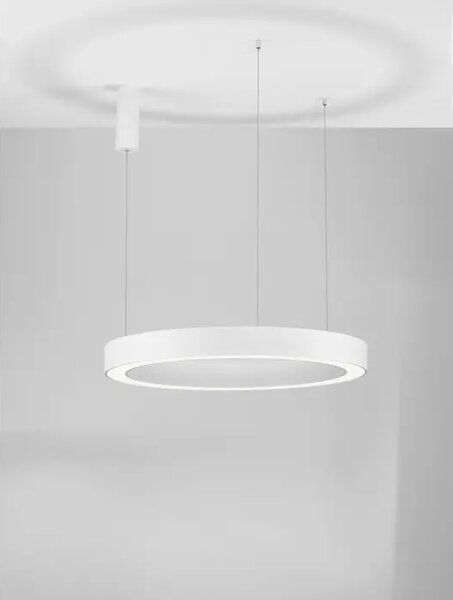 VISEČA LED SVETILKA MORBIDO 59W/2700-4000K/4076lm/DIMM/IP20/BELA NL9345641