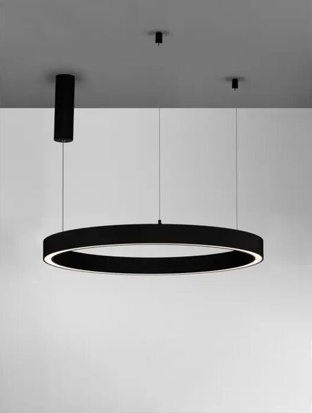 Viseča LED svetilka STING 50W/3000K/2968lm/DIMM/IP20/ČRNA NL9558604