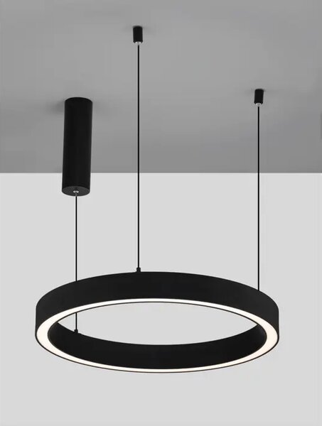 Viseča LED svetilka STING 40W/3000K/2153lm/DIMM/IP20/ČRNA NL9558601