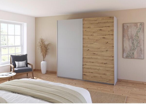 Modern Living Omara Z Drsnimi Vrati Feldkirch, Svetlo Siva