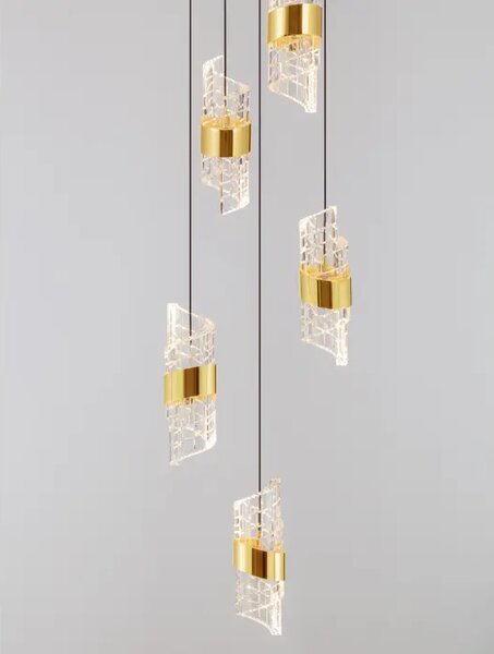 Viseča LED svetilka SENECA/3000K/41W/3355Lm/ČRNA NL9186939