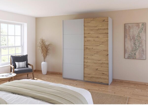 Modern Living Omara Z Drsnimi Vrati Feldkirch, Svetlo Siva