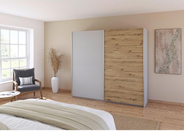 Modern Living Omara Z Drsnimi Vrati Feldkirch, Svetlo Siva