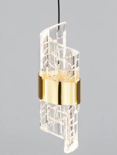 Viseča LED svetilka SENECA/3000K/41W/3355Lm/ ZLATA NL9186940