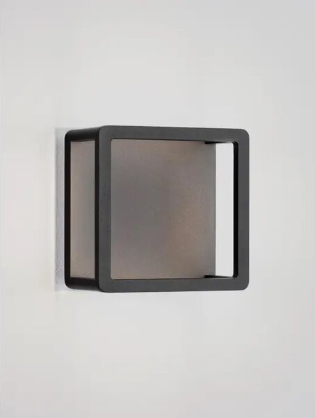 STENSKA SVETILKA MISTI LED 3000K 271lm IP65 ČRNA NL9030568
