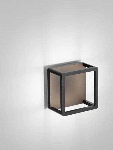 STENSKA SVETILKA MISTI LED 3000K 271lm IP65 ČRNA NL9030568