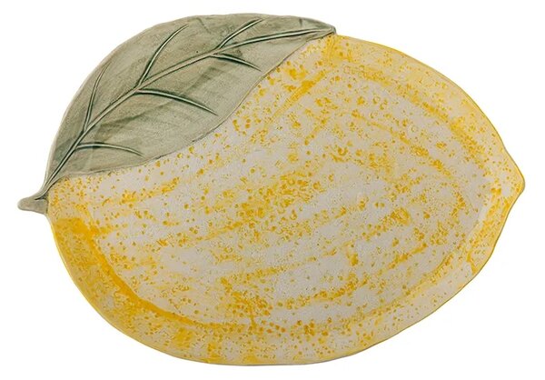 Bloomingville krožnik za serviranje iz kamenine 32 x 3 x 22,5 cm