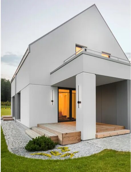 STENSKA SVETILKA RIDGE LED 3000K 1073lm IP65 ČRNA NL9923406