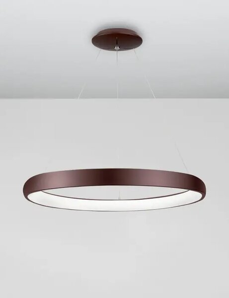VISEČA LED SVETILKA ALBI 52W/3000K/2685lm/DIMM/IP20/RJAVA NL8105608