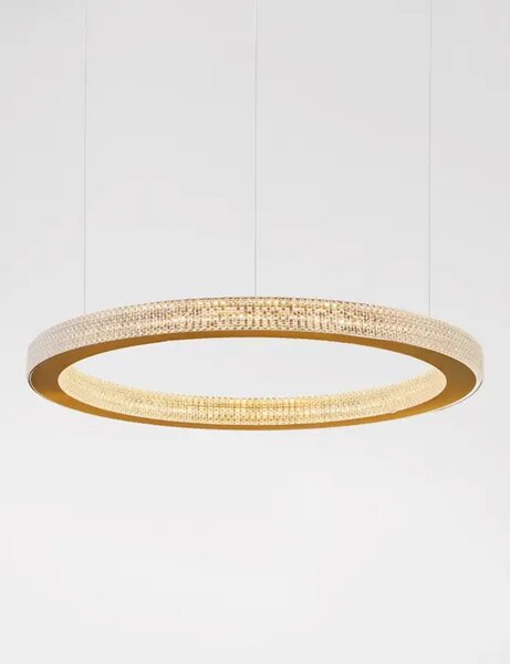 VISEČA LED SVETILKA FIORE 60W/3000K/3530lm/DIMM/IP20/ZLATA NL9285610