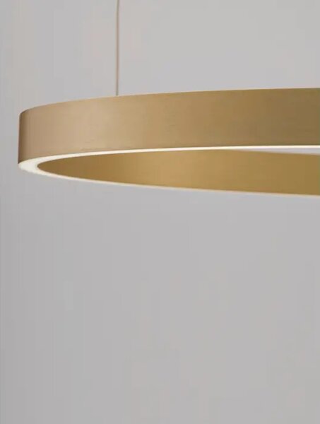 VISEČA LED SVETILKA ELOWEN 77W/3000K/3326lm/DIMM/IP20/BRUŠENO ZLATO NL9345665