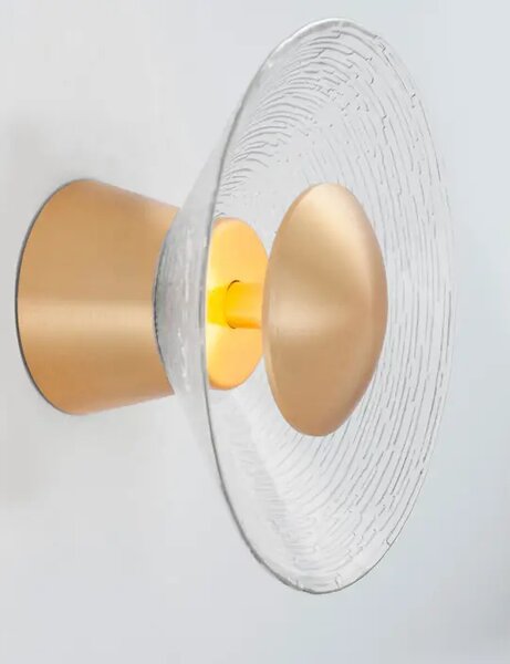 ESIL STENSKA SVETILKA LED 8W/3000K/536lm/IP20/ ZLATA NL9118528