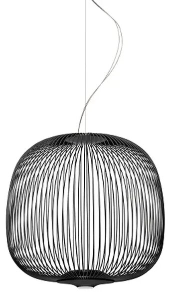 VISEČA LUČ Z 2 SNOPOMA, ČRNO LED ŽARNICO FN2640072R1_20