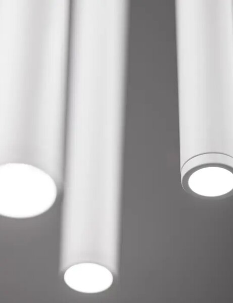 ULTRA TANKA VISEČA LED SVETILKA 7x3 W/3000K/1260lm/IP20/BELA NL9184023