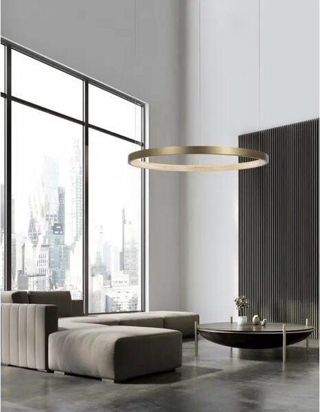 VISEČA LED SVETILKA VEGAS 30W/3000K/1650lm/IP20/ANTIČNA MEDENINA NL86016806