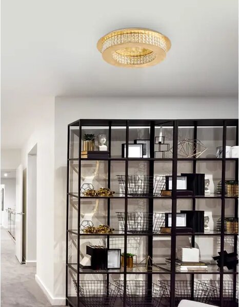 ZEFFARI STROPNA SVETILKA LED 40W/4000K/2400lm/IP20/ ZLATA NL9361083