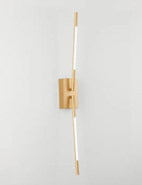 STENSKA SVETILKA RACCIO LED 11W/3000K/532lm/IP20/MEDENINSKO ZLATA NL9180722
