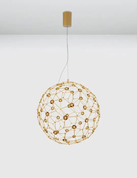 VISEČA LED SOLNA SVETILKA 21W/3000K/2403lm/IP20/ZLATA NL9186002
