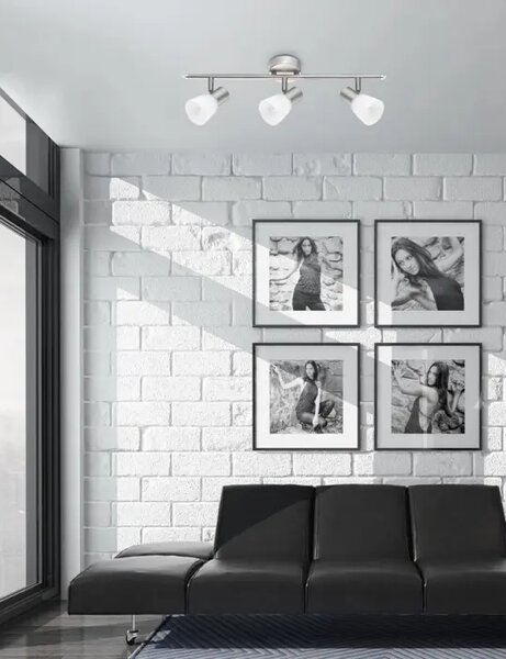 JAVNI REFLEKTOR E14 IP20/SATEN NIKEL 3X NL667003