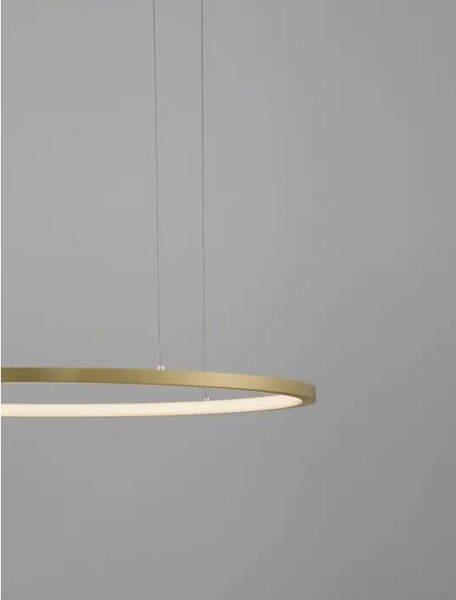 VISEČA LED SVETILKA TARQUIN 37W/3000K/1274lm/DIMM/IP20/MEDENINASTA ZLATA NL9345602