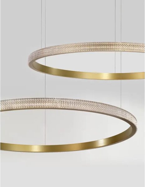 VISEČA LED SVETILKA ORLANDO 30W/3000K/1650lm/IP20/ANTIČNA MEDENINA NL86016802