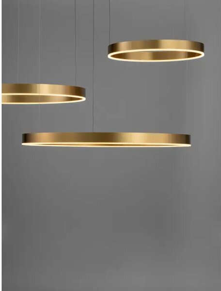 Viseča LED svetilka z motivom 140W/3000K/7840lm/DIMM/IP20/ZLATA NL9530190