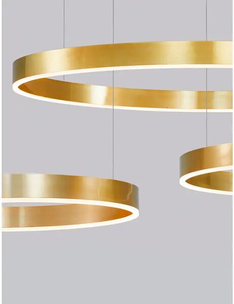 Viseča LED svetilka z motivom 40W/2700-6000K/2943lm/DIMM/IP20/ ZLATA MEDENINA NL9530206