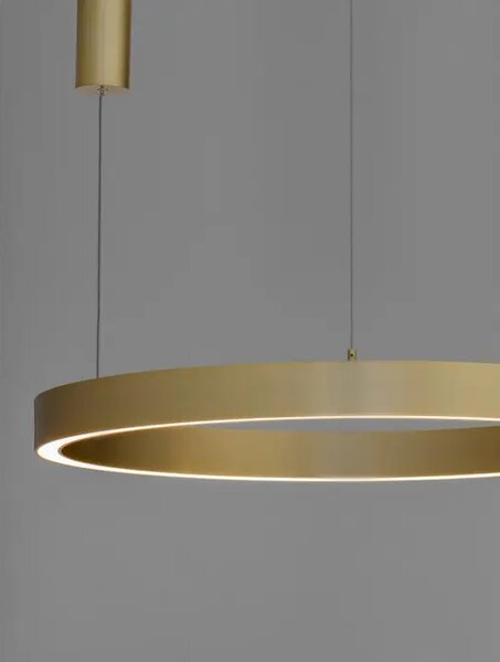 Viseča LED svetilka STING 50W/3000K/2968lm/DIMM/IP20/BRONZASTA NL9558605