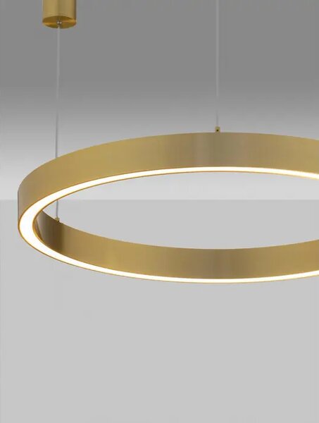 Viseča LED svetilka STING 50W/3000K/2968lm/DIMM/IP20/BRONZASTA NL9558605