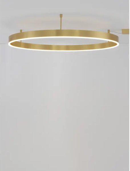 STROPNA SVETILKA Z LED MOTIVOM 60W/3000K/4552lm/DIMM/IP20/MEDENINA NL9063606