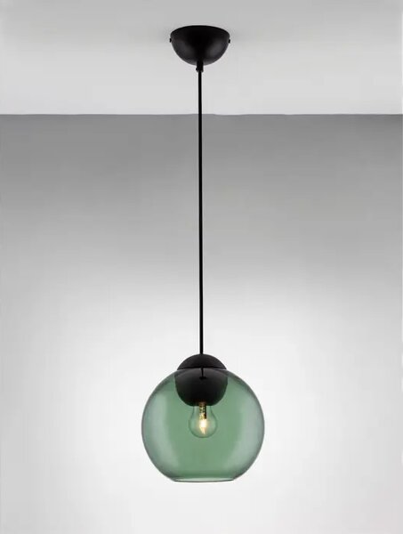VISEČA SVETILKA MIDORI E27 /IP20/MAT ČRNA NL9009242