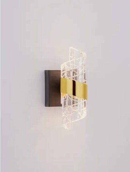 LED STENSKA SVETILKA SENECA/3000K/9W/739Lm/SREBRNA NL9186938