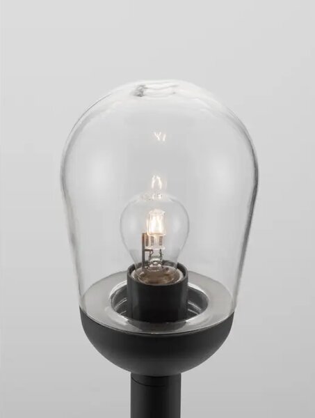 OMIKA ZUNANJA TALNA SVETILKA E27 12W/IP54/TEMNO SIVA NL9060196