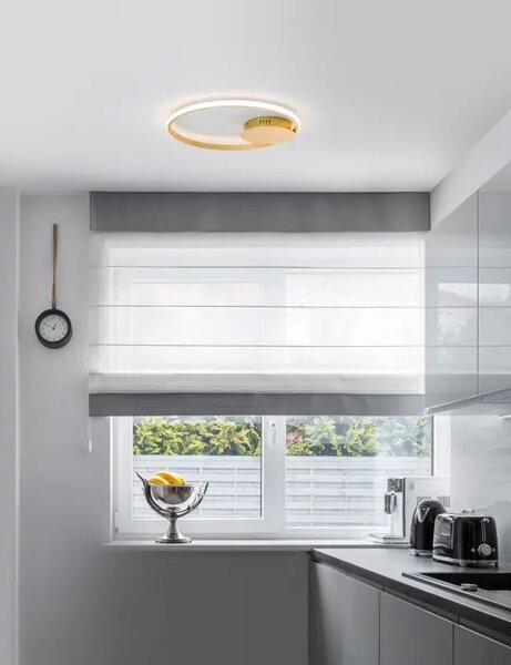 STROPNA SVETILKA FULINE LED 32W 3000K 2320lm ZATAMNJENA ZLATA NL9348071